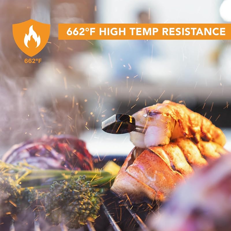 ProTemp Plus Next-Gen Wireless Meat Thermometer Stand + 1 Probe - 100% Wireless, Wi-Fi & Bluetooth