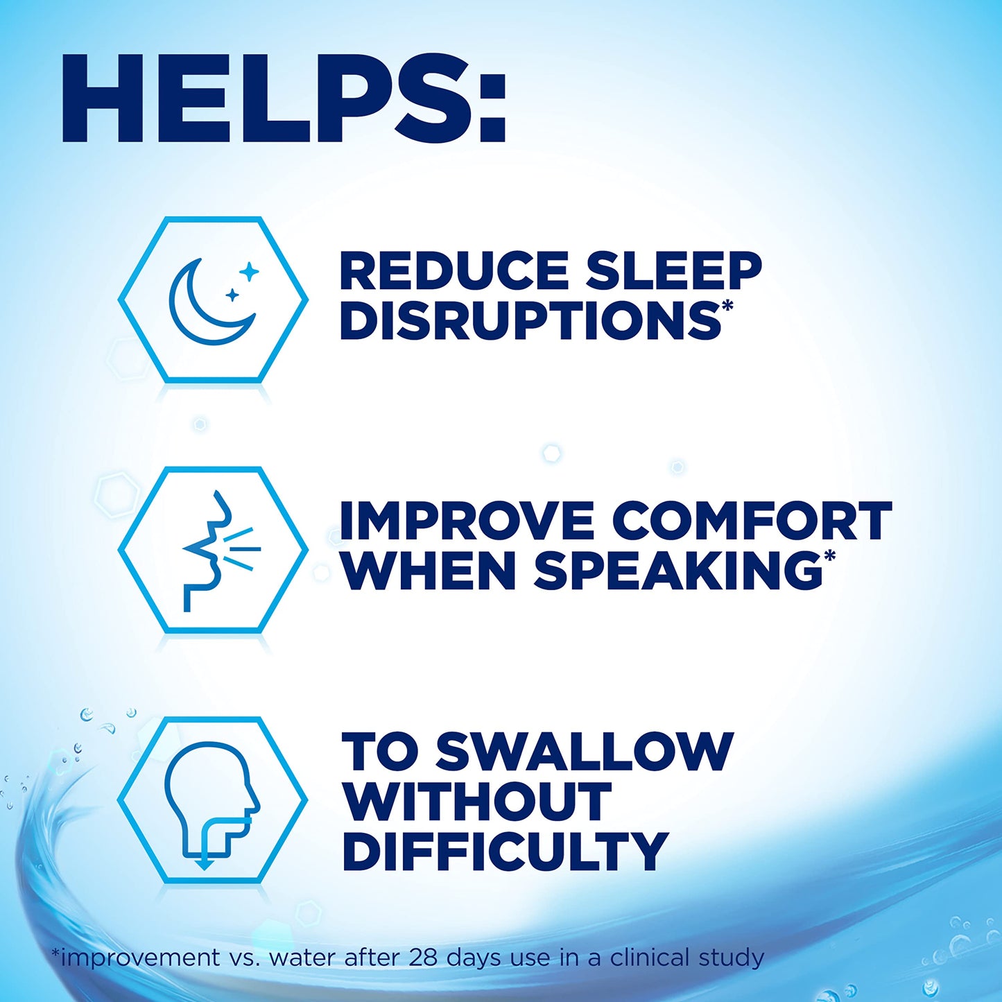 Biotene Oral Balance Moisturizing Gel, Alcohol Free Gel and Dry Mouth Gel, Flavor Free, 1.5 Oz