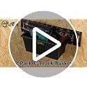 2-Pack Heavy-Duty E-Track Storage Bins 14.5 Inch Long 200 lbs Capacity