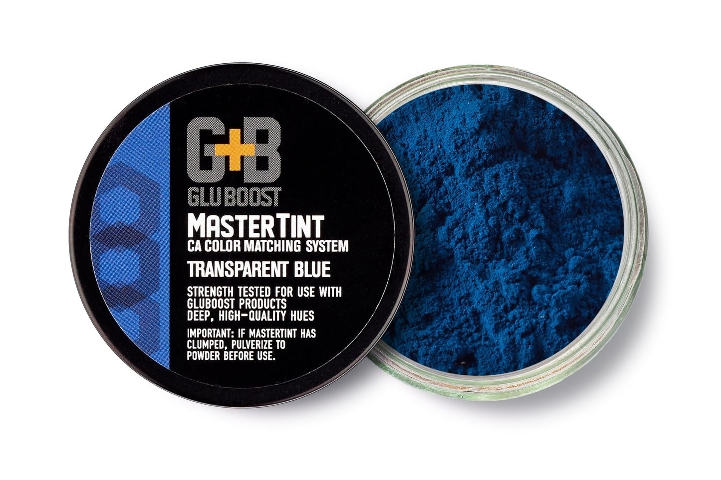 GluBoost MasterTint Jars – Long-Lasting Color Additives for Perfect Color Matching – Works with MasterGlu & Fill n’ Finish Pro – No Solvent Needed - Blue