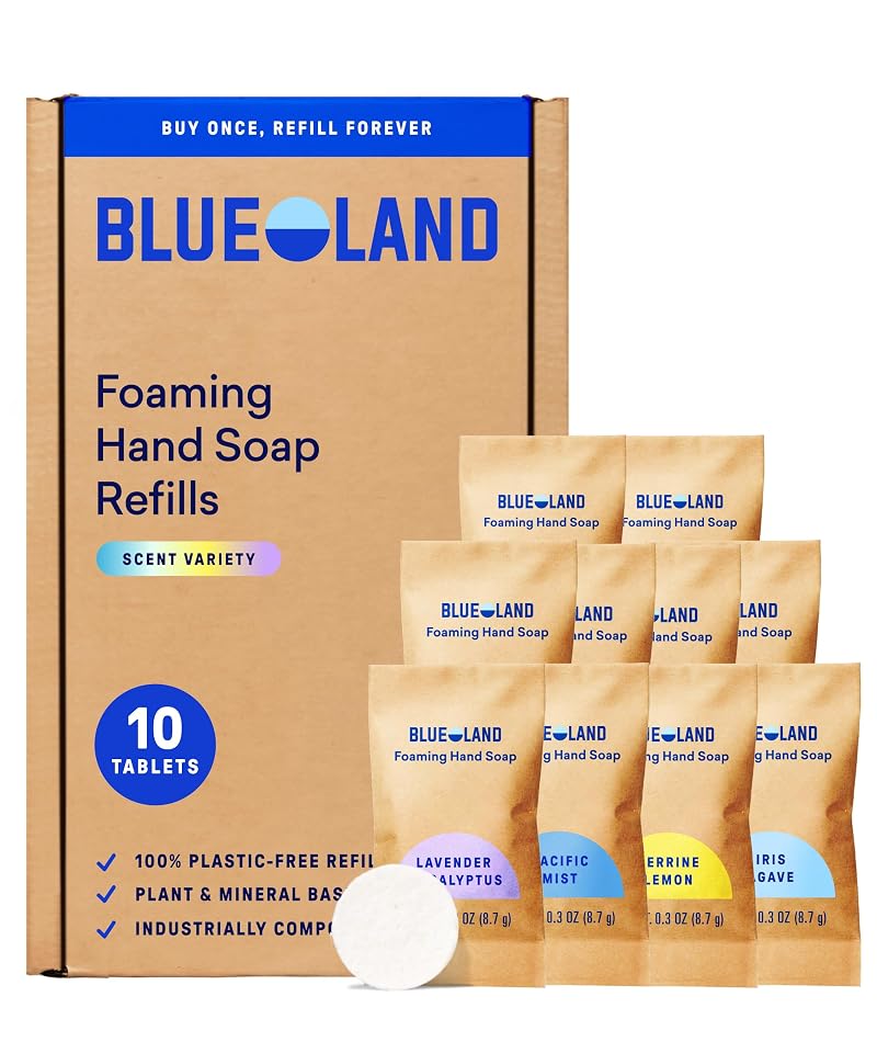 Blueland Foaming Hand Soap Refill Tablets 10-Pack Variety Scents - Classic Variety+10 Count
