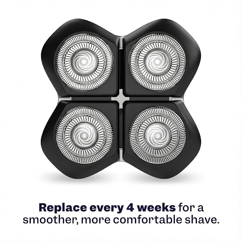 FlexSeries Pro Head & Body Electric Shaver for Men - IPX7 Wet Dry, 5-Attachment Kit