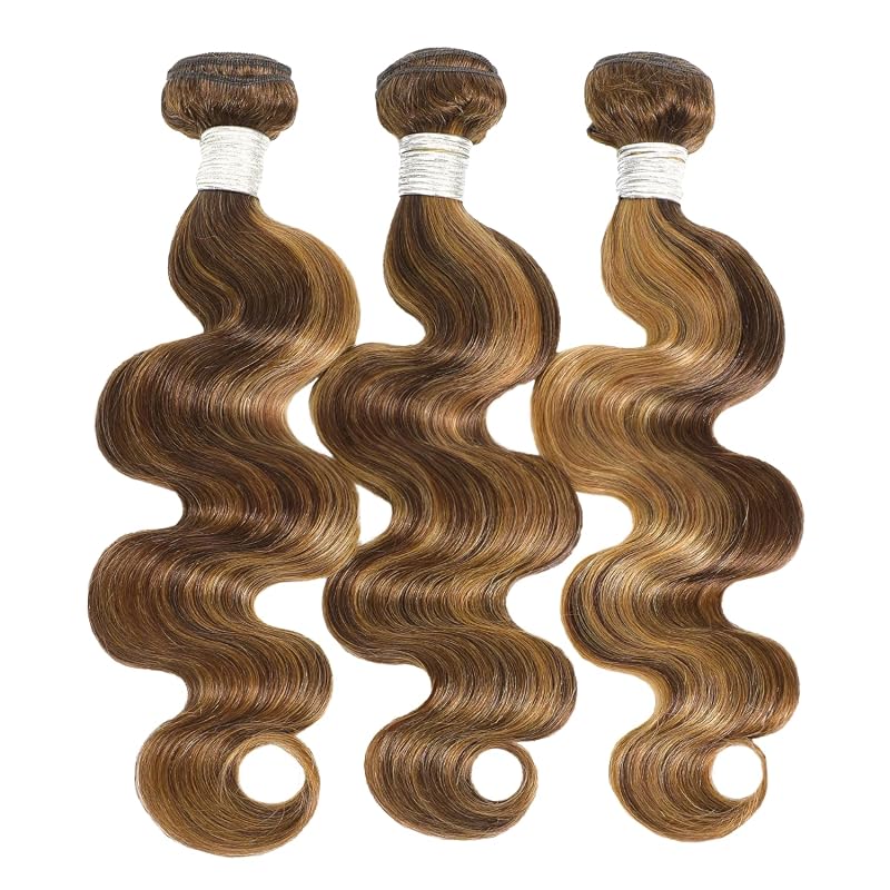 Honey Blonde Body Wave 22in Virgin Hair Bundles, 12A Remy Single Bundle by AUROO