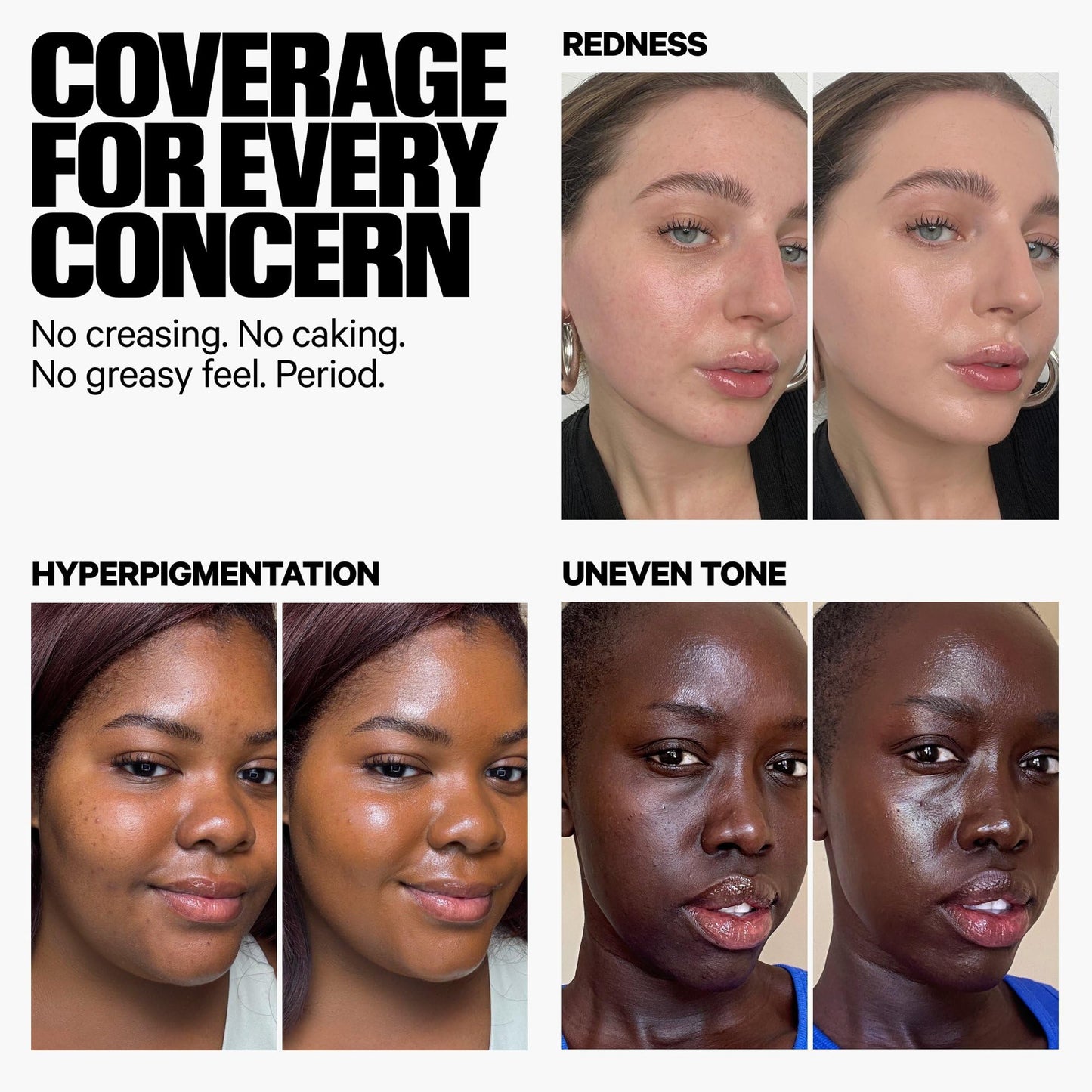 Milk Makeup Hydro Grip Hydrating Gel Skin Tint with Hyaluronic Acid – Buildable Light Coverage for Up to 12 Hours w/Dewy Finish – Non-Comedogenic – 14 Very Deep w/Neutral to Cool Undertones, 1oz