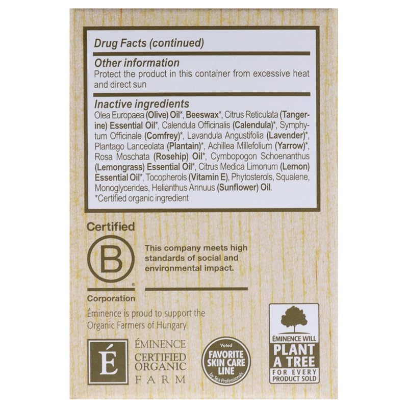 Lip Balm SPF 15 with Rosehip & Lemongrass - Unisex 0.14 oz