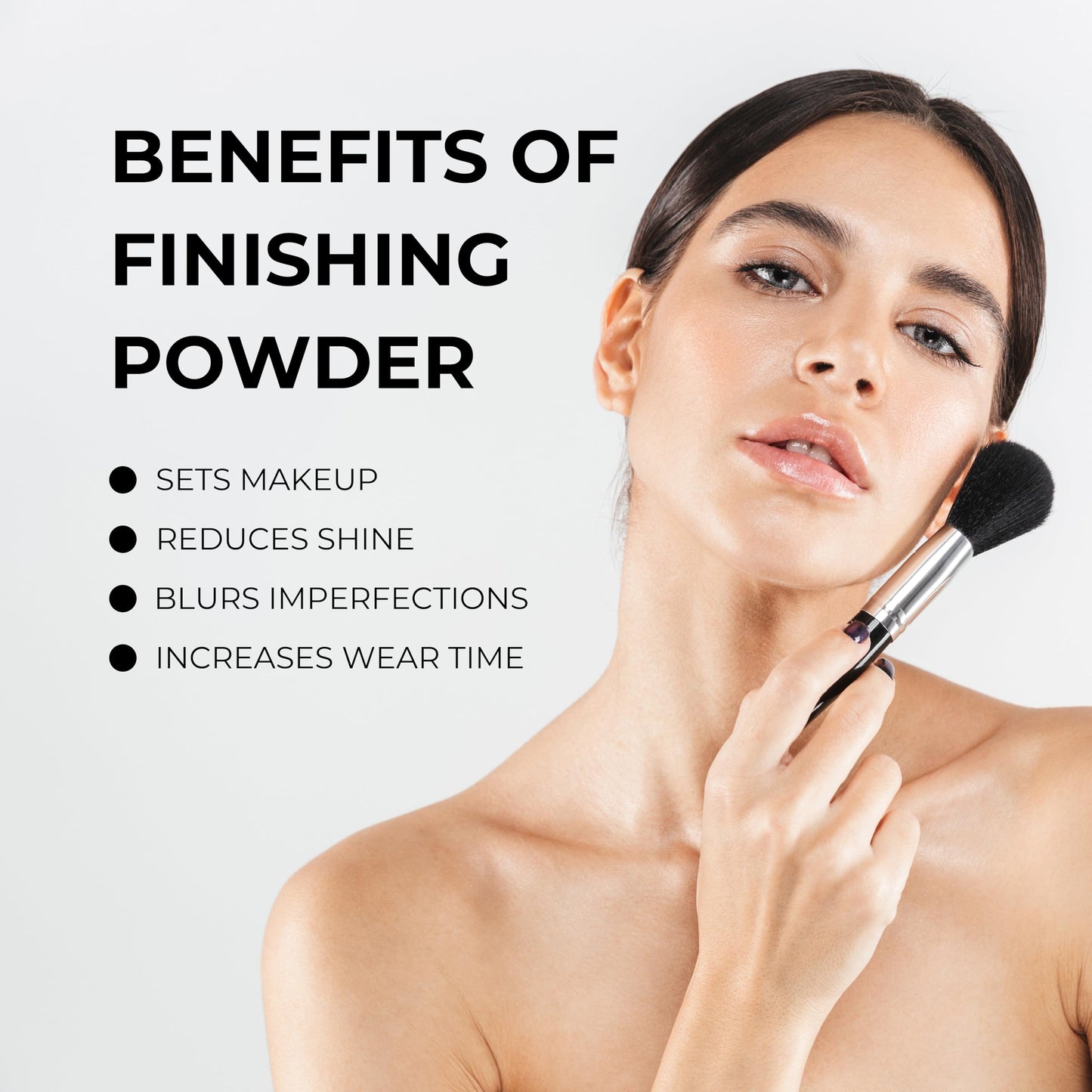 Sophia + Mabelle Finishing Powder – Lightweight Matte Setting Powder – Long-Lasting, Blurring, Buildable Face Powder for Oily Skin & Pores Powder for All Day Wear (CARAMEL KISS (Medium-Tan), Standard)