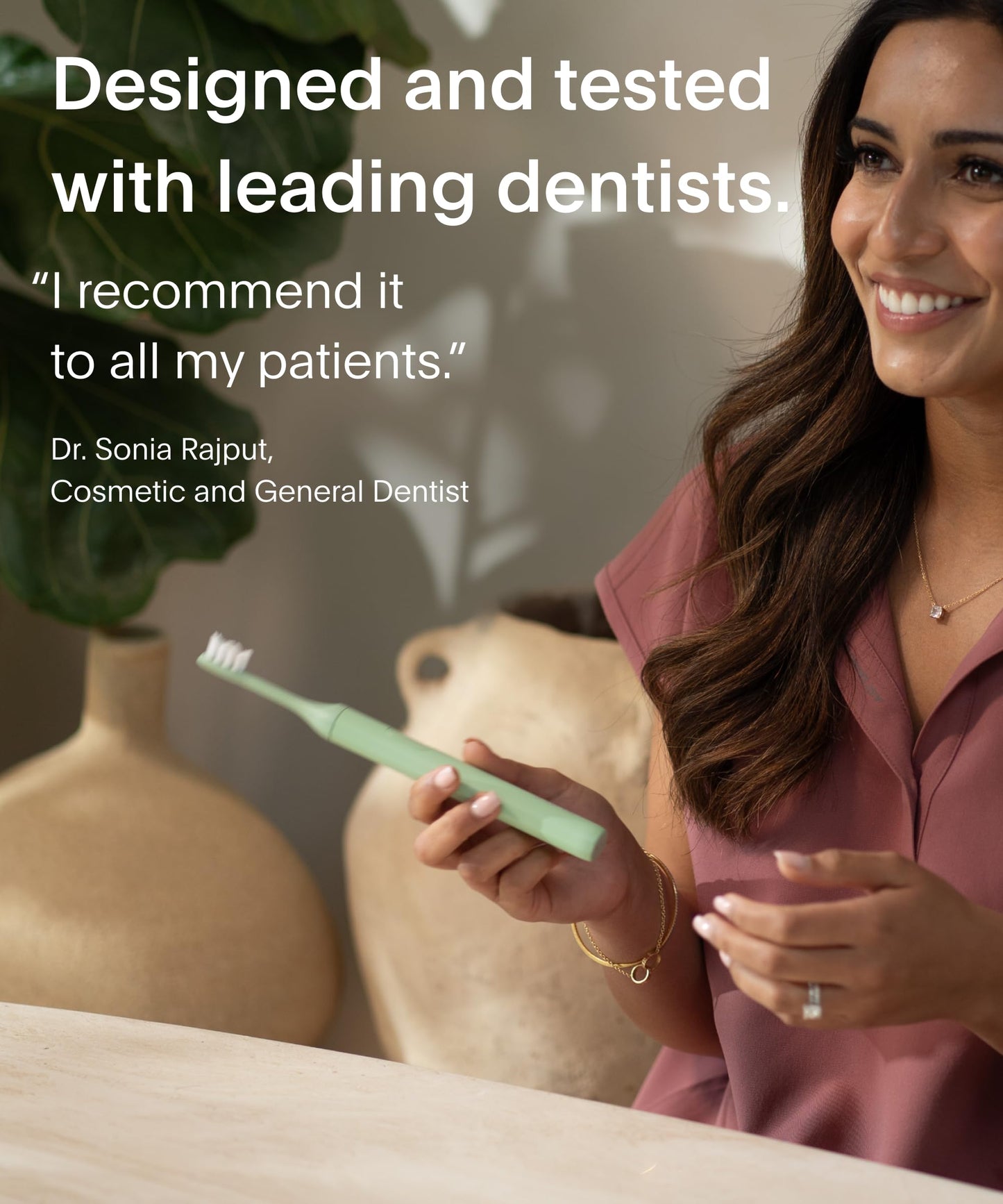 SURI Sonic Electric Toothbrush with UV Travel Case - 40-Day Battery- Designed in California - Electric Toothbrushes Adults - Slim Travel Tooth Brush