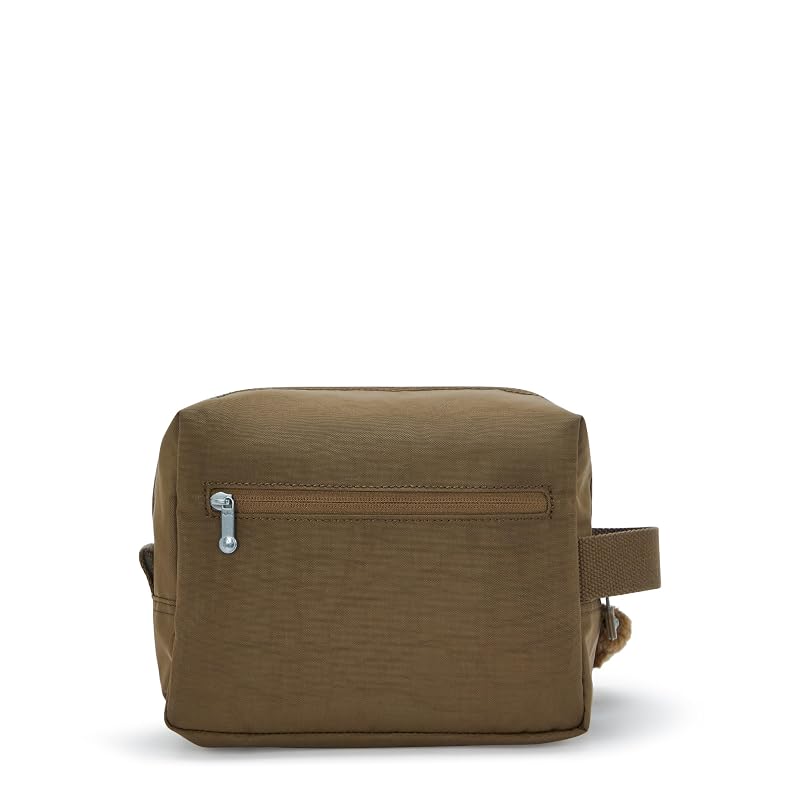 Kipling Parac Small Toiletry Bag - Khaki Smooth Variation
