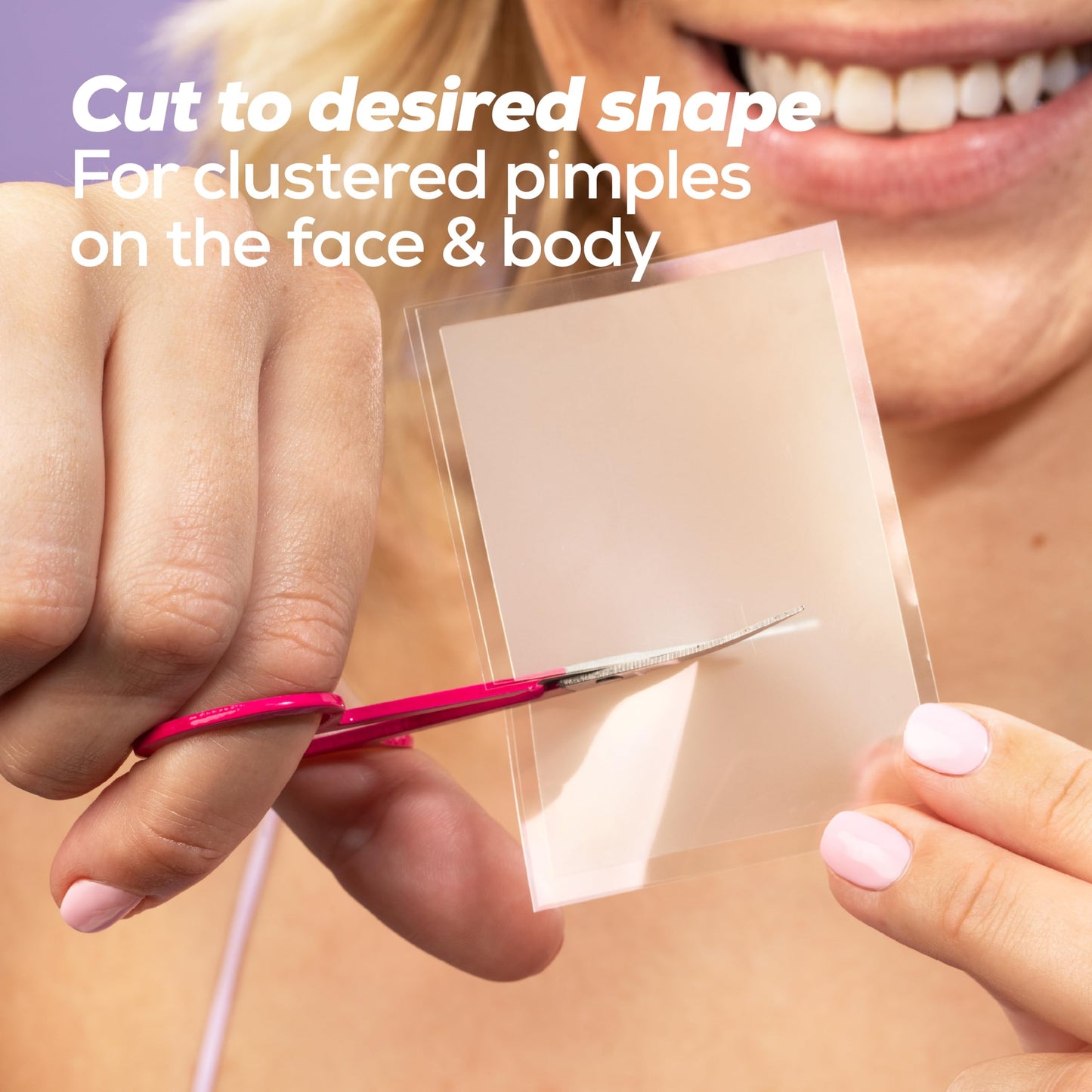 Hanhoo Face & Body Blemish Patch, 6 Patch Sheets, Customizable XL Pimple Patch, Covers Clustered Pimples, For Face and Body Acne, Large Hydrocolloid Patches, Gentle Blemish Care, Korean Skincare