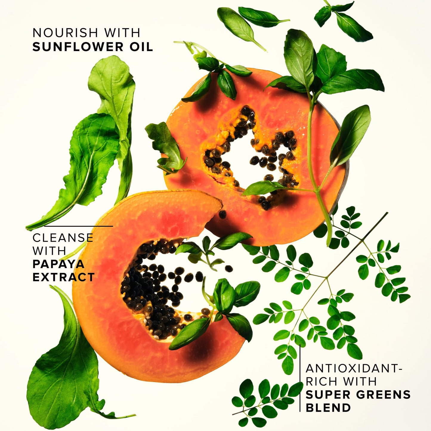 Farmacy Makeup Remover Cleansing Balm - Green Clean Waterproof Makeup Remover + Oil Based Cleanser - Newly Formulated Double Cleanser with Plant Based Waxes + Upcycled Moringa (100ml)