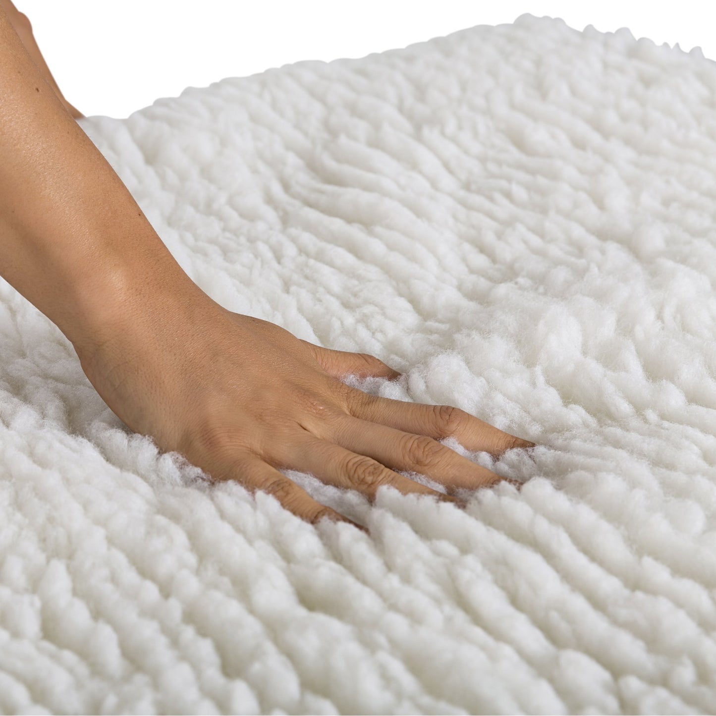 EarthLite Massage Table Fleece Pad Set Deluxe - 1" Soft & Thick incl. Fitted Pad & Face Cradle Cover (2pc)