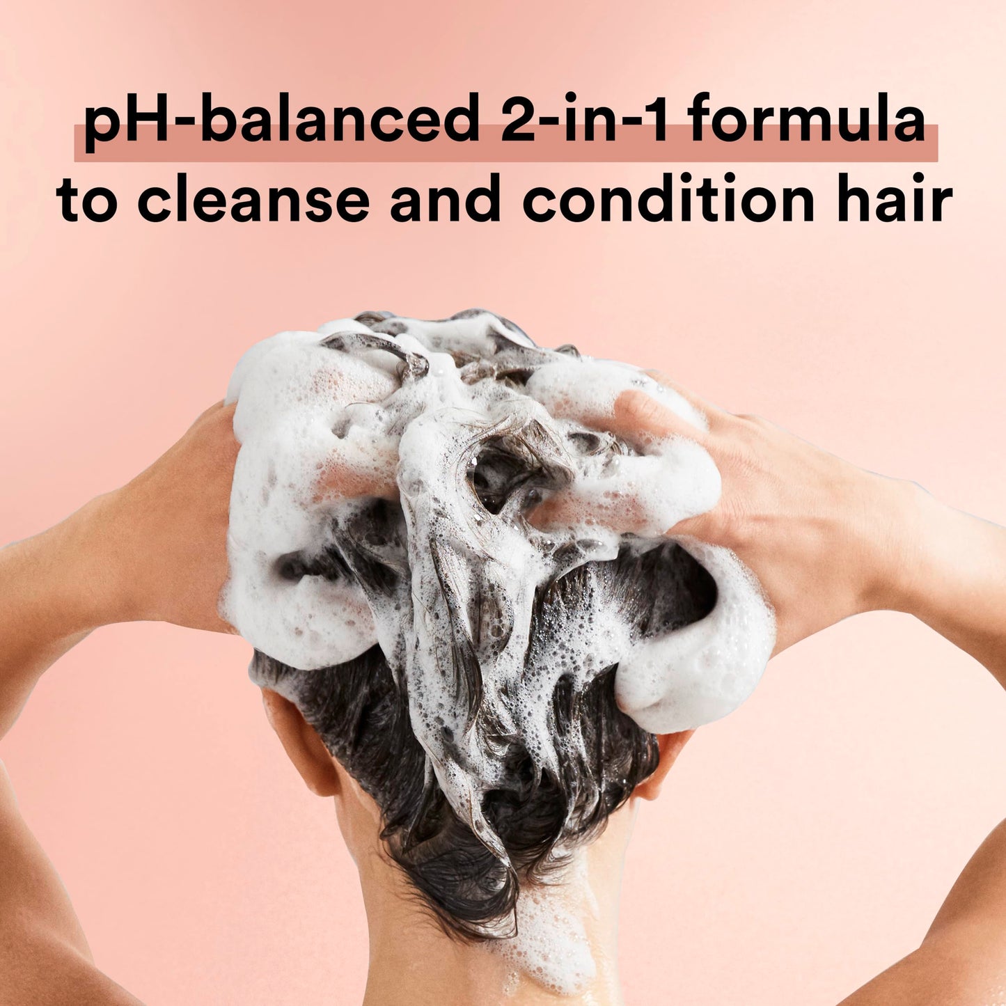 Suave 2 in 1 Shampoo and Conditioner with Micellar Infusion, cleansing and conditoning For All Hair Types, 28 oz Pack of 4