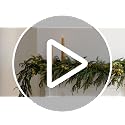 Artificial Norfolk Pine Garland 60 Inches Real Touch Holiday Decor