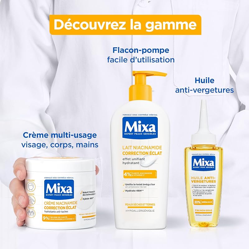 Mixa Niacinamide Radiance Body Lotion 250ml