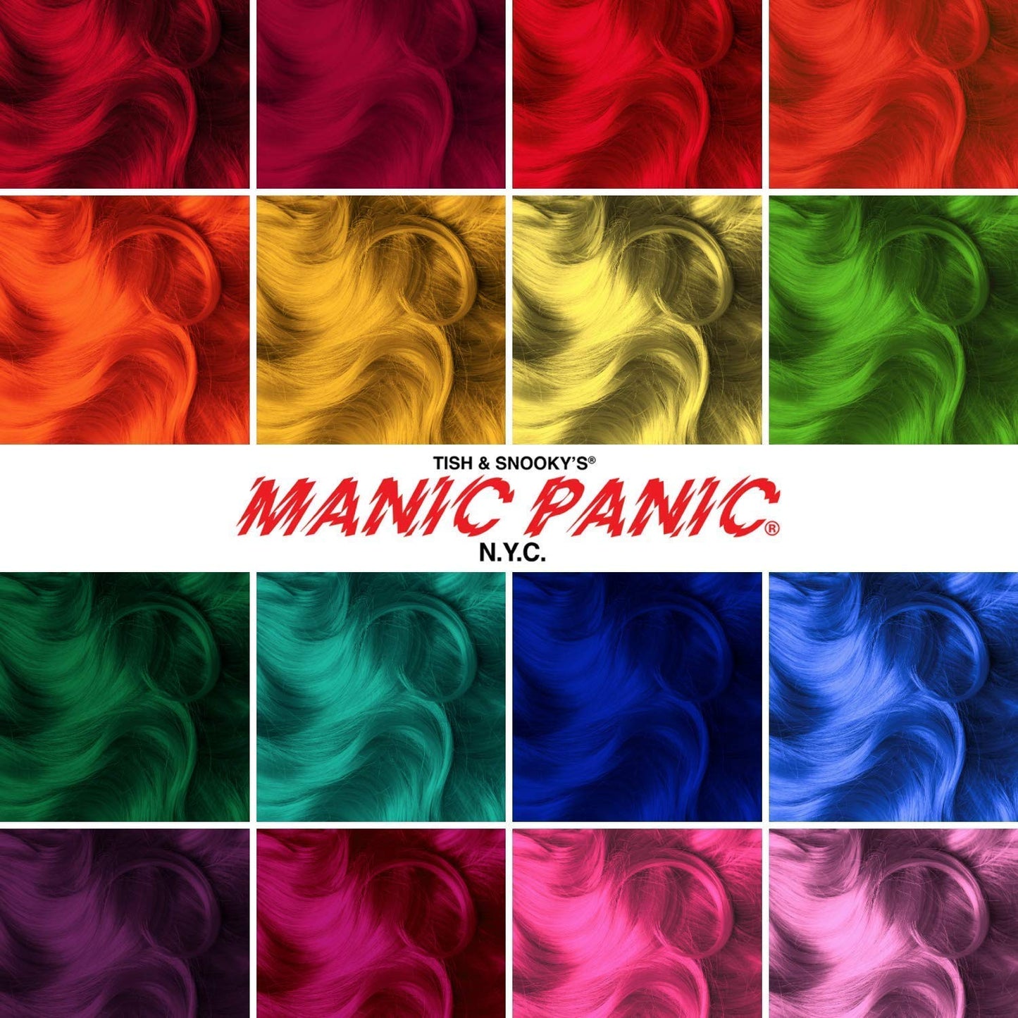 MANIC PANIC Flash Lightning Super Strength Bleach Kit - 40 Volume Developer + Bleach Powder - Hair Lightener for Dark Hair + Lifting up to 7 Levels - Vegan & Cruelty Free