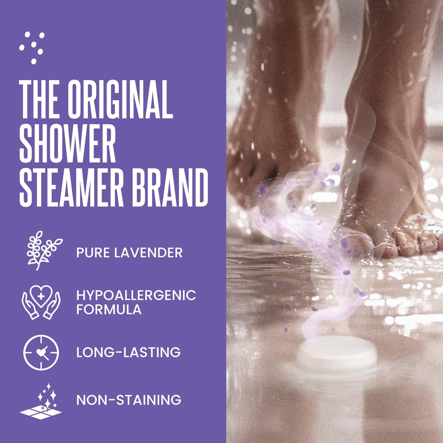 Cleverfy Lavender Shower Steamers Aromatherapy – Stocking Stuffers for Teen Girls, Women and Wife – Christmas Gifts for Teens and Women – White Elephant Gifts for Adults – 18 Tablets