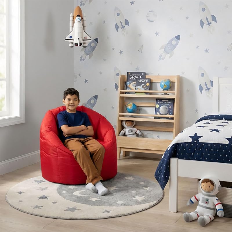 Milano Beanbag Chair Red SmartMax – Variation: Red Smartmax+Milano