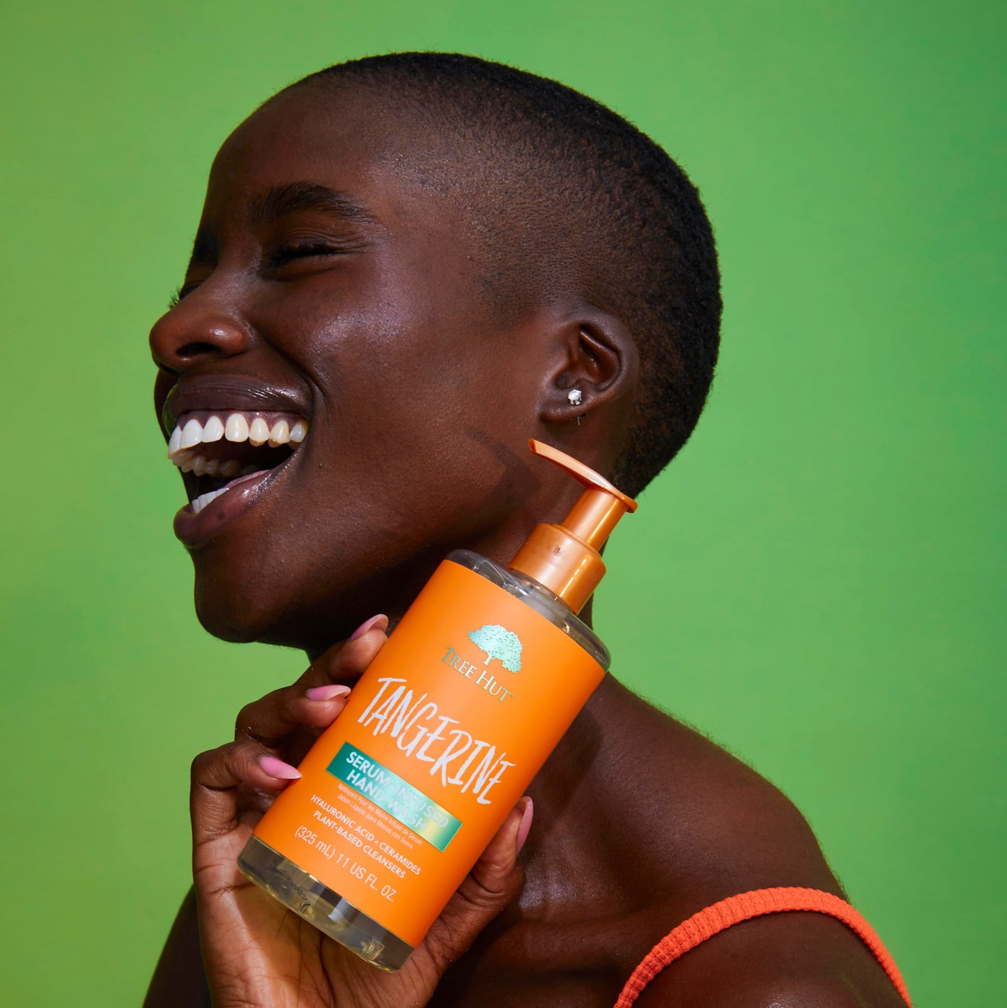Tree Hut Tangerine Serum Infused Hand Wash | Nourish & Hydrate Hands with Strengthening Skin Care | Long Lasting Scent | Cleanse & Lock in Moisture | 11 fl oz.