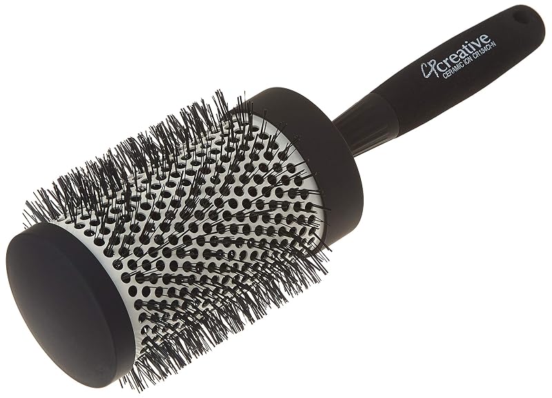 Jumbo Heat-Resistant Ceramic Ionic Hair Brush 3.5" (CR134-CI) by Creative