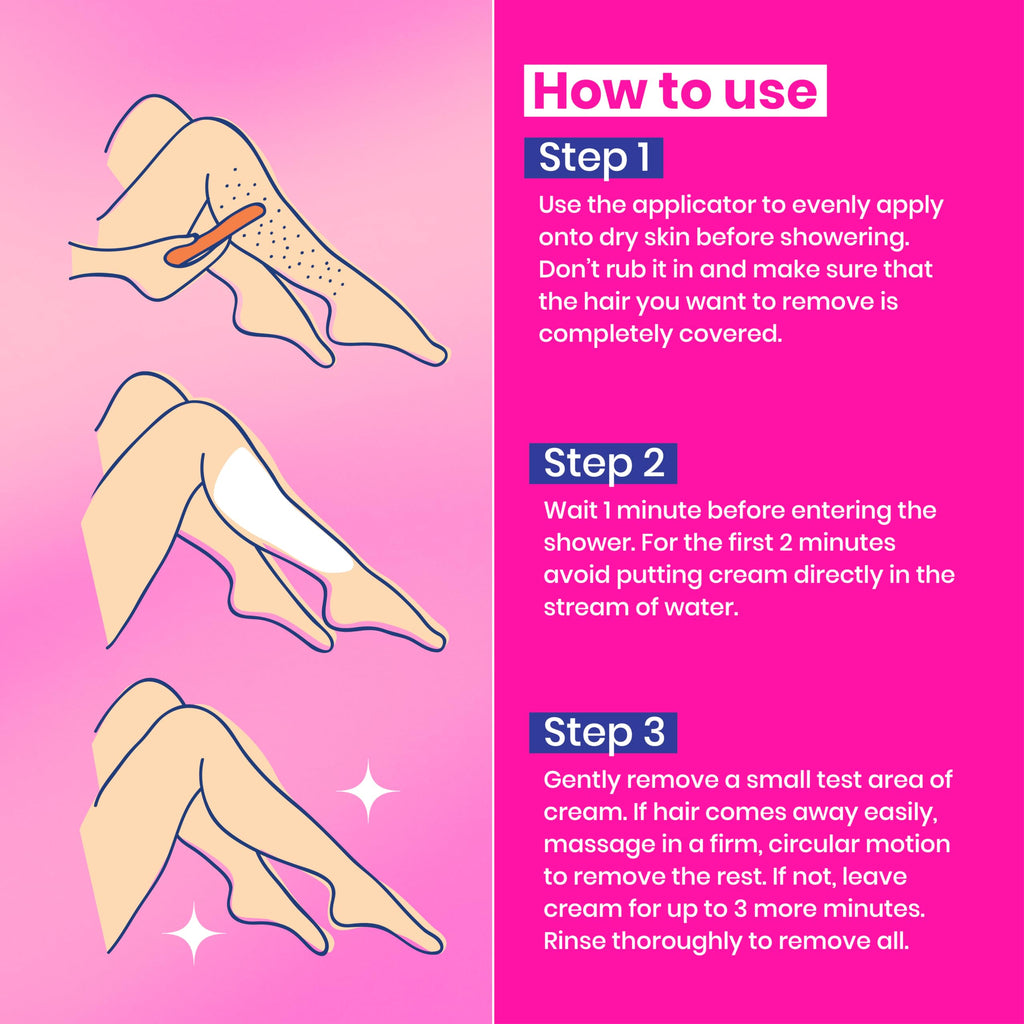 WooWoo - Tame It! In-Shower Natural Hair Removal Depilatory Cream | No Irritation Vegan Hair Remover For Sensitive Skin - Legs, Bikini, Intimate Areas (3.4 oz | 100 ml)