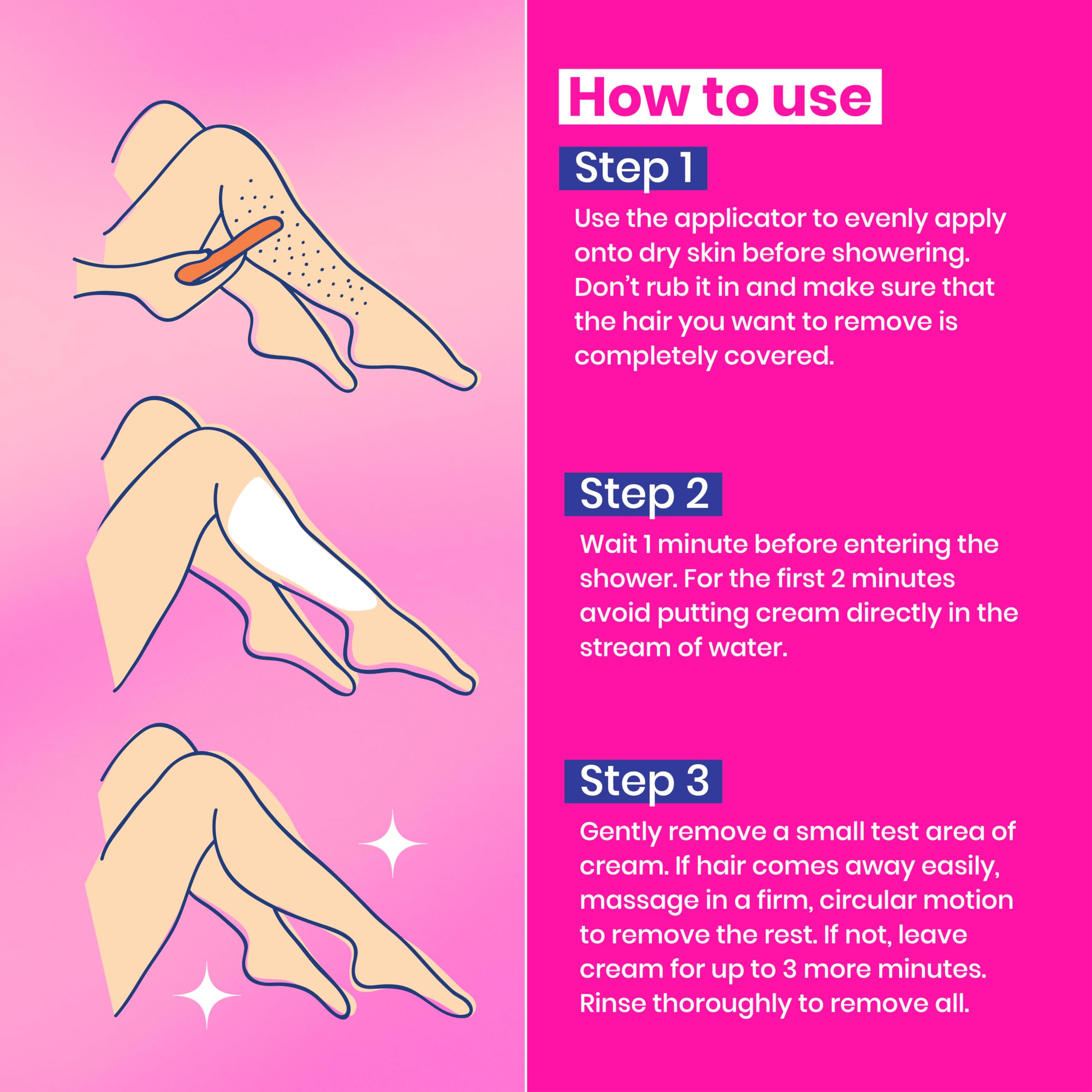 WooWoo - Tame It! In-Shower Natural Hair Removal Depilatory Cream | No Irritation Vegan Hair Remover For Sensitive Skin - Legs, Bikini, Intimate Areas (3.4 oz | 100 ml)