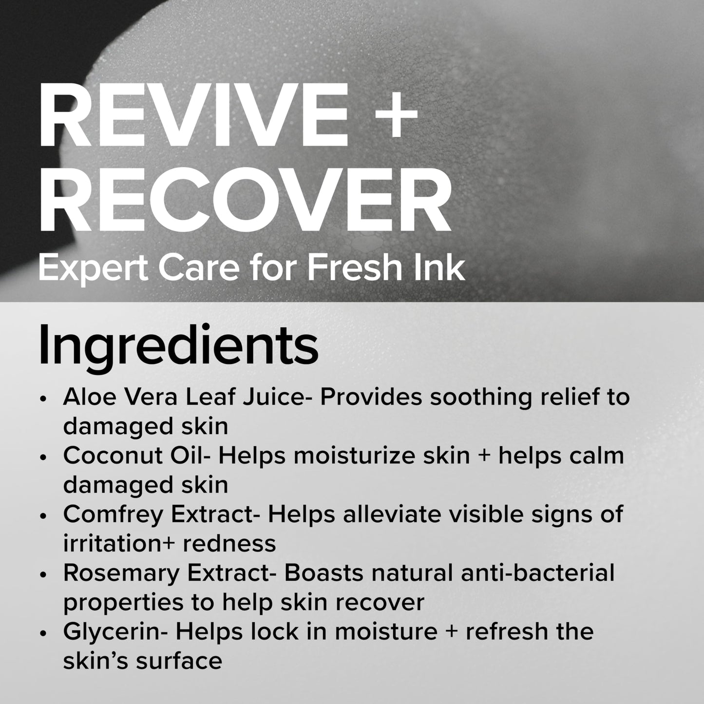 Mad Rabbit Tattoo Aftercare Soap - Tattoo Soap for New Tattoo - Fragrance Free Tattoo Foam Wash - Unscented Tattoo Cleaner Made with Clean + Vegan Ingredients, 2oz