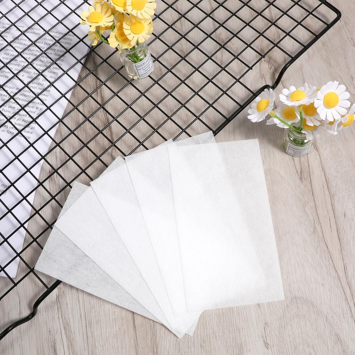 Yuomeaz 180 Pcs Hair Perm Paper, Disposable Curling Papers for Hair, Heat Resistant Perming Papers for Hairs Salon Shop, Cold and Hot Perms, Professional Stylist, Home Salon (4.5 × 2.5 in)