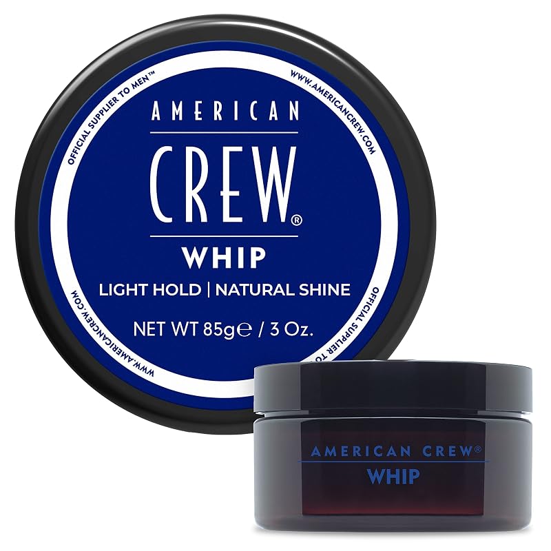 Whip Styling Cream for Men — Light Hold, Natural Shine, 3 oz