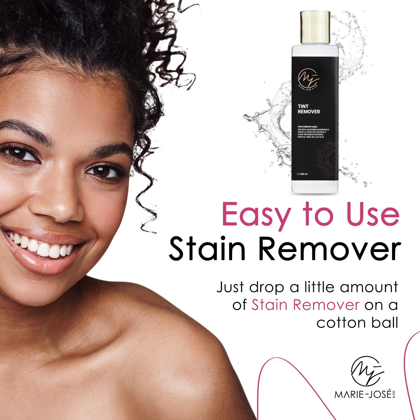 Marie-José & Co Henna Tint Remover - Gentle & Versatile Hair Dye Stain Remover (6.8 fl oz)