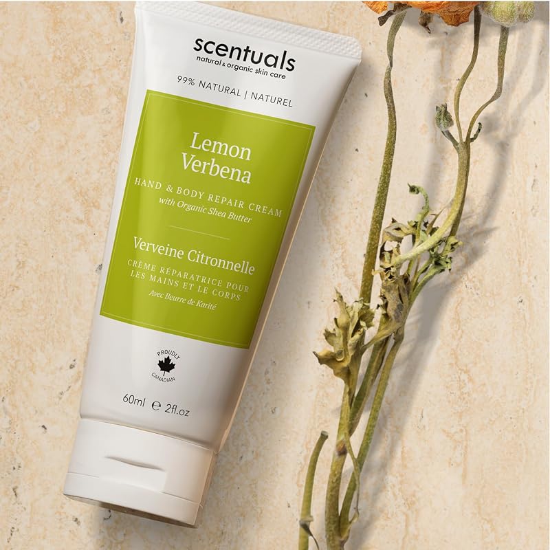 Hand Cream Trio with Shea Butter | Lemon Verbena, Honey Lavender & Vanilla Sandalwood — 60 ml Each