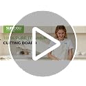Titanium Cutting Board Set of 3 - Double-Sided, Food-Safe Kitchen Chopping Boards