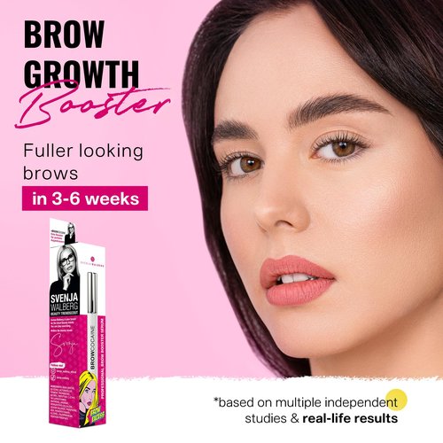 BROWCOCA!NE Brow Thickener & Lengthener - Eyebrow Enhancer for Fuller, Defined Brows - Paraben-free - Nourishing & Volumizing Formula- Easy to Apply - 3.5. ml - SVENJA WALBERG