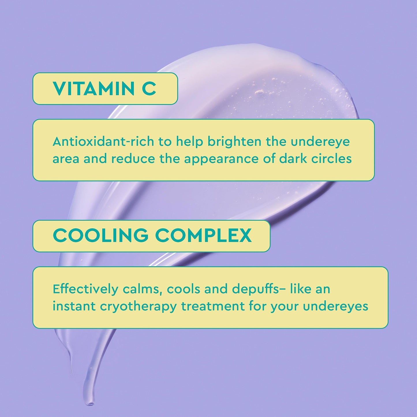 BYOMA De-Puff + Brighten Eye Gel - Lightweight Gel Eye Cream for Dark Circles, Puffiness & Wrinkles - Under Eye Cream With Hyaluronic Acid & Vitamin C - Barrier Repair Skincare - 0.68 fl. oz