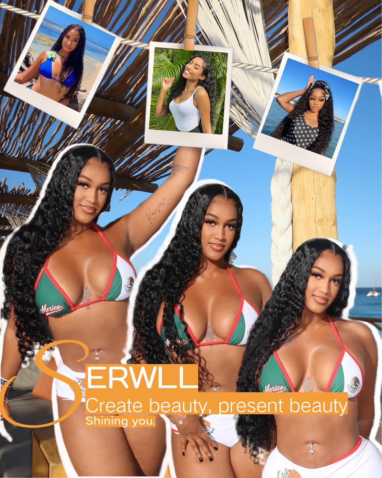 26 Inch Water Wave Lace Front Wigs Human Hair 13x6 HD Lace Front Wigs Deep Wave 200% Density Wet and Wavy Lace Front Wigs Human Hair Deep Wave Wigs for Black Women