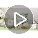 Green Spa Gift Basket for Women - Cozy Care Package with Candle & Accessories