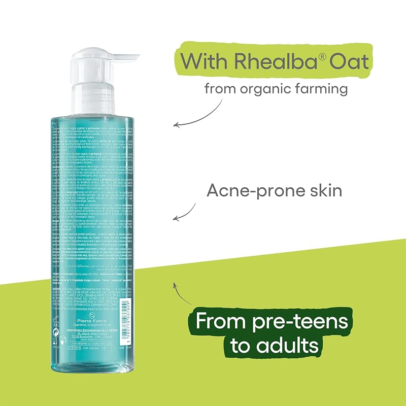 A-Derma Purifying Foaming Gel for Acne-Prone Skin 400ml