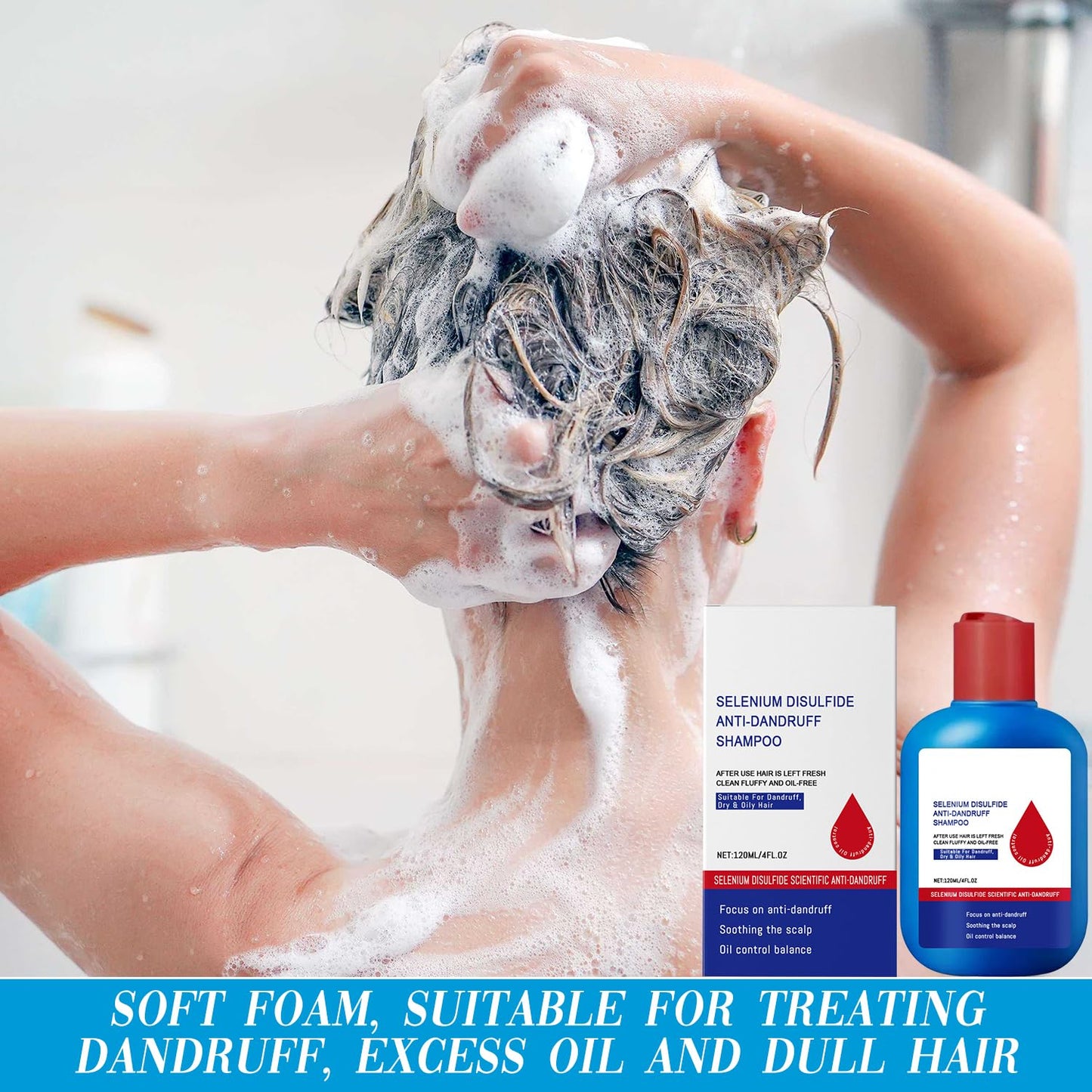 Nipori Shampoo,Nipori Oil Control Refreshing Anti-Dandruff Cleansing Shampoo,Anti Hair Loss for Men and Women