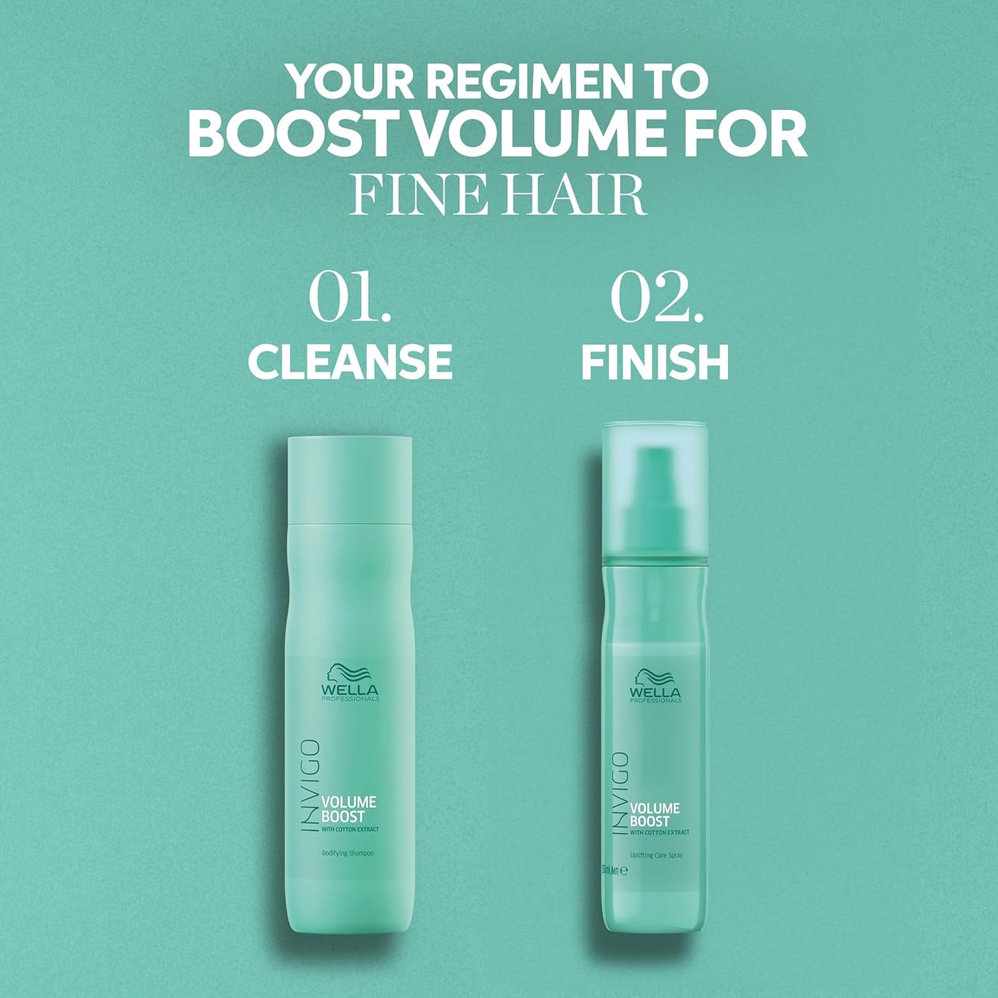 Wella Invigo Volume Boost Care Mist for Fine Hair | Lightweight Shine & Fullness | 5.07 Fl Oz