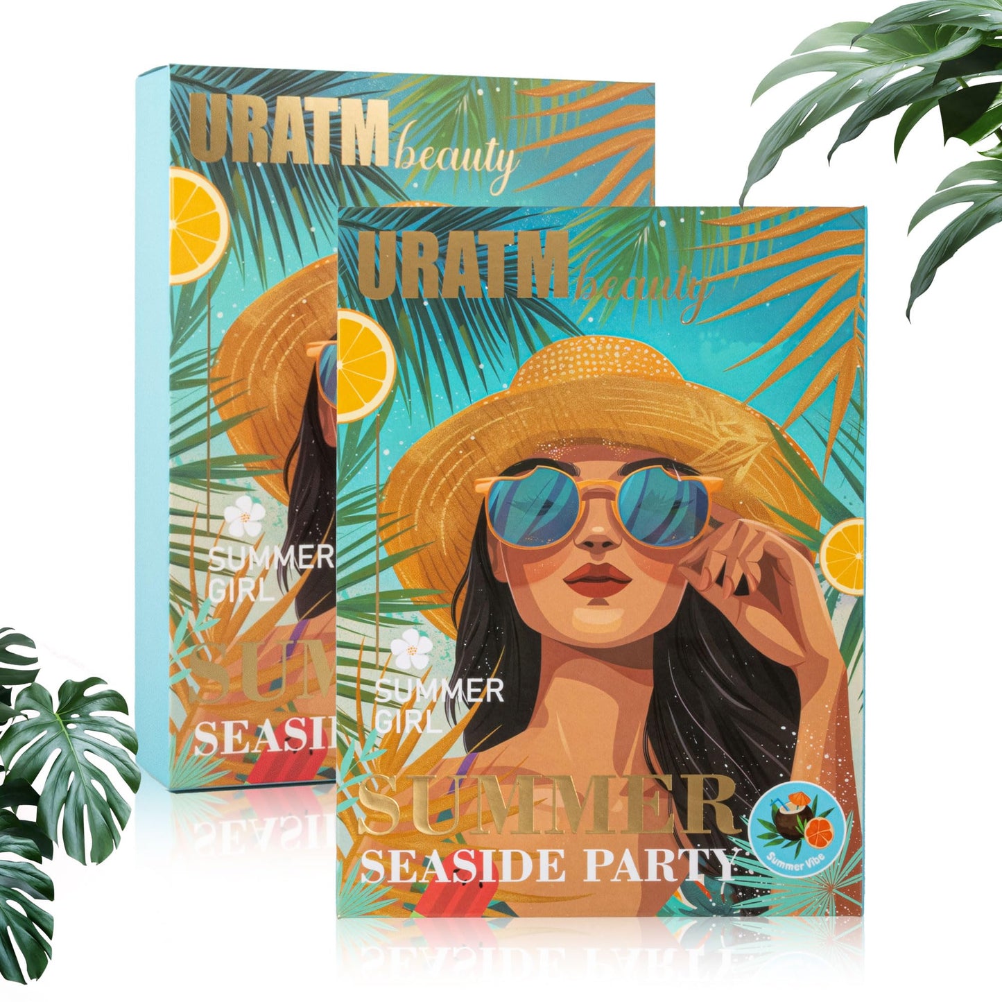 4-Layer Multi - Functional Beauty Book Kit- Style Makeup Palette Ingeniously Combines Eyeshadows, Blushes, Highlighters, Contour Powders In One,Best Choice for A Gift for Women (U106A)