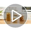 12-Pack Square Glass Food Storage Containers with Glass Lids - 24oz, 40oz, 53oz - Kitchen Pantry Organization