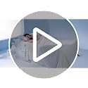 Bedsure King Size CoolOxy Cooling Comforter - Grey, Breathable & Moisture-Wicking