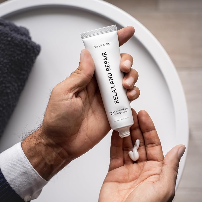Relax and Repair Korean Face Moisturizer for Men, 2.03 Fl Oz