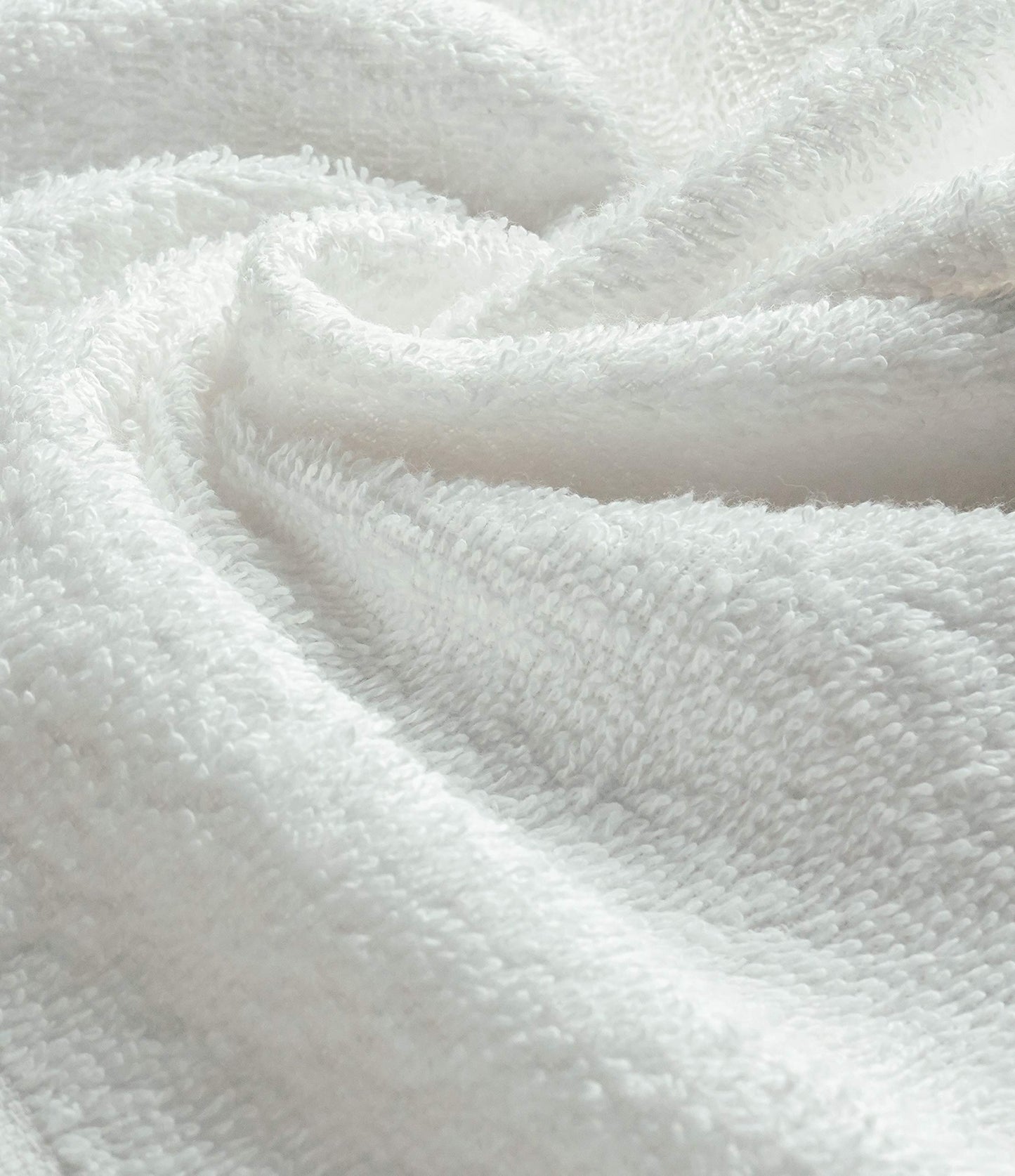 BIOLINEN Cotton Washcloth Towel Set, 12"x12", Pack of 24, Ultra Soft, 100% Cotton, Multi-Purpose Rags (White, 12 x 12-24 Pack)