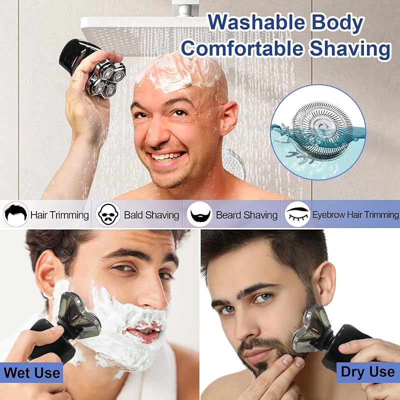 Replacement Blades for Pitbull/Platinum Pro Skull Shaver 16 Pack - BESTBOMG Variation skul-16
