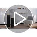 Sziqiqi Tall Floor Candle Holders: 34/27in Hurricane Pillar Holders