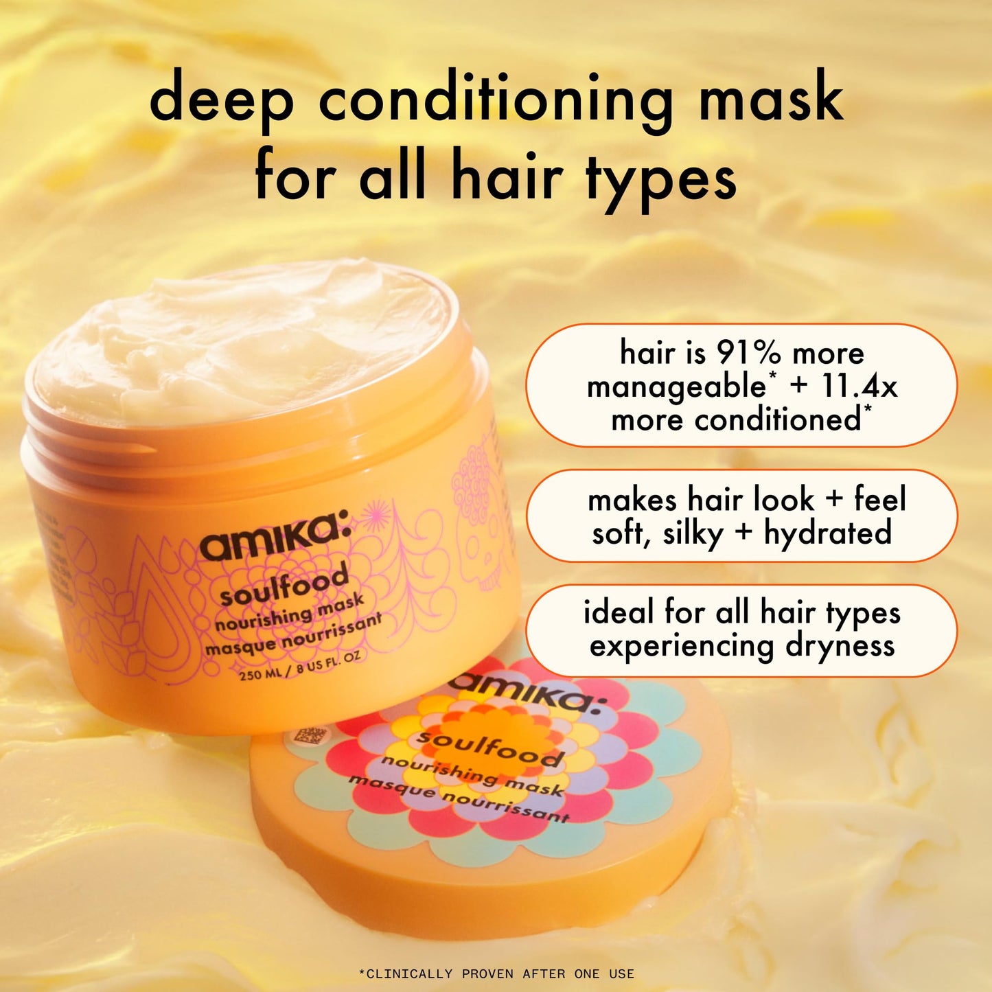 amika soulfood nourishing Mask, 8 Fl oz