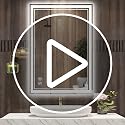 24x32 Inch LED Bathroom Mirror with Anti-Fog & Dimmable Lighting - High Brightness, Memory Function
