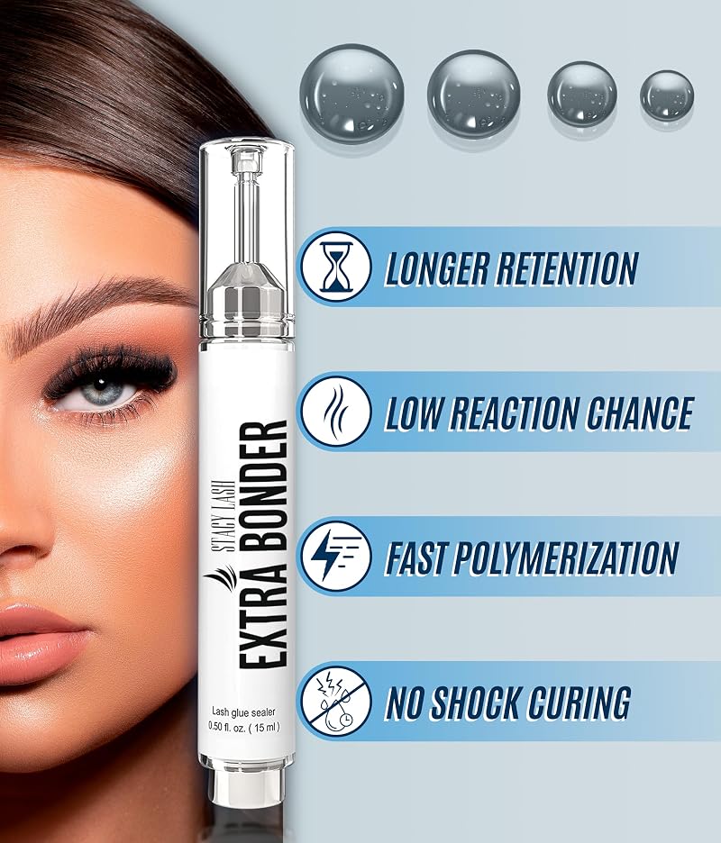 Lash Extension Extra Bonder + Primer Duo 40ml | Stacy Lash
