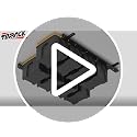 TORACK Black Garage Overhead Ceiling Bin Storage Rack - Heavy Duty Steel