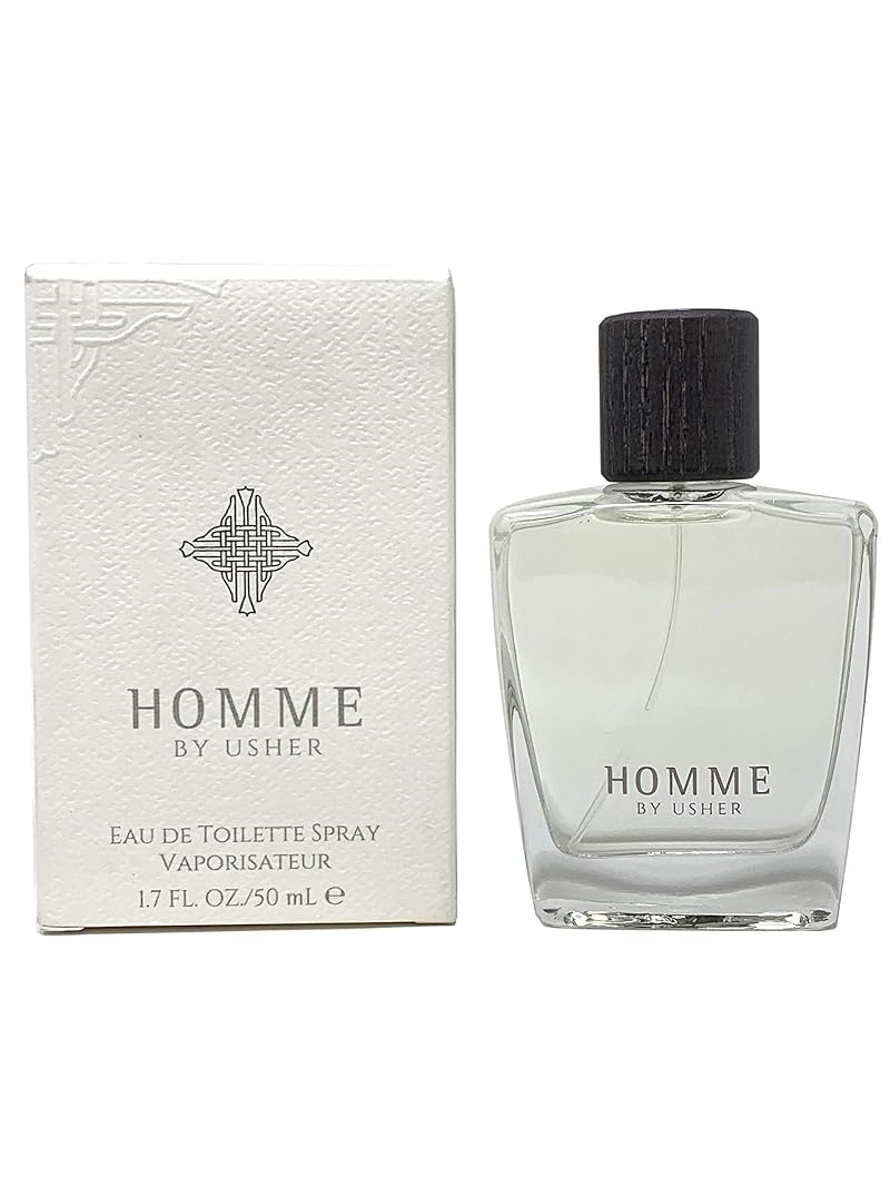Usher Homme Colone for Men Eau de Toilette 1.7 oz